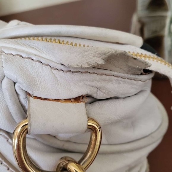 White Leather Bag 20TH ANNIVERSARY - Picture 15 of 16